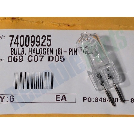 Whirlpool WP74009925 Whirlpool Halogen Light Bulb WP74009925